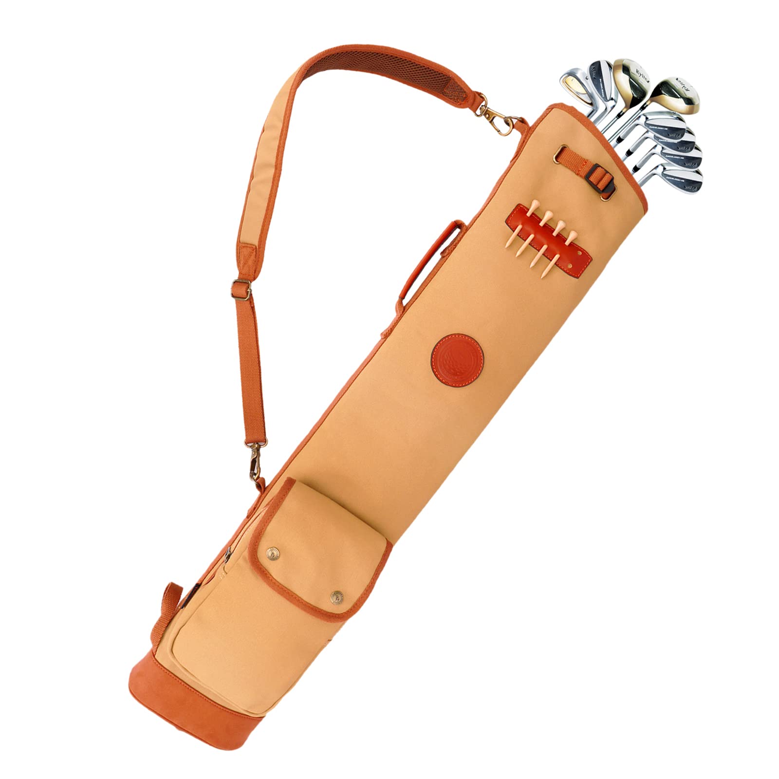 TOURBON キャディバックゴルフバックキャンバス生地